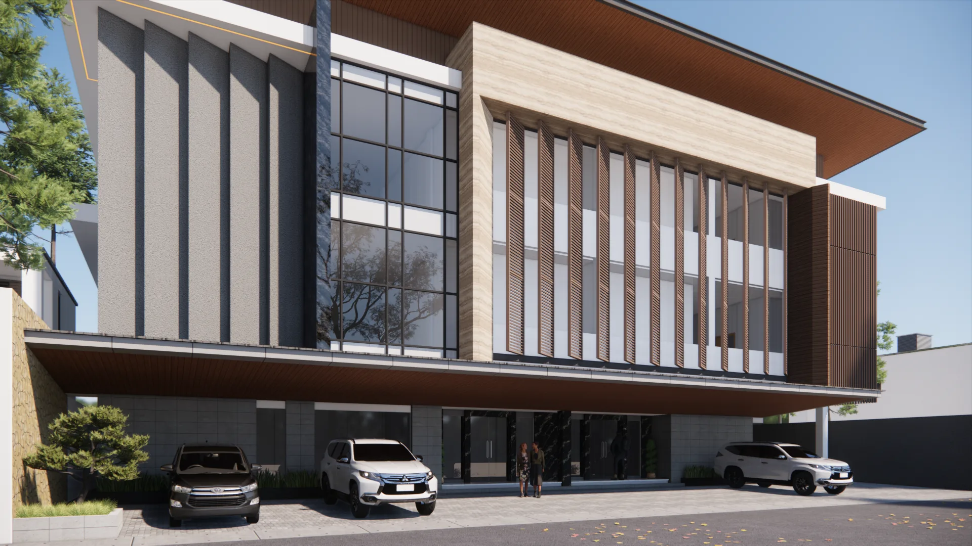 AIRAN KOSAN PRIA & WANITA – Eksterior Bangunan